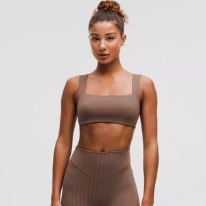 Lululemon wunder under bra light support a/b tonal stripe